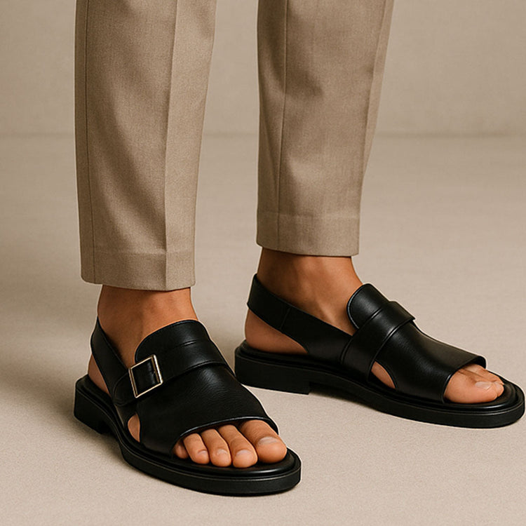 COLLEZIONE SANDALI UOMO IN PELLE